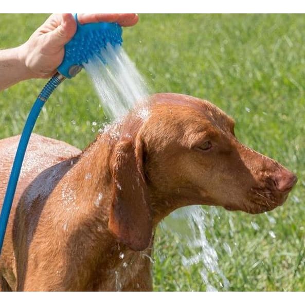 Pet Outdoor Shower Bath Shower Brush