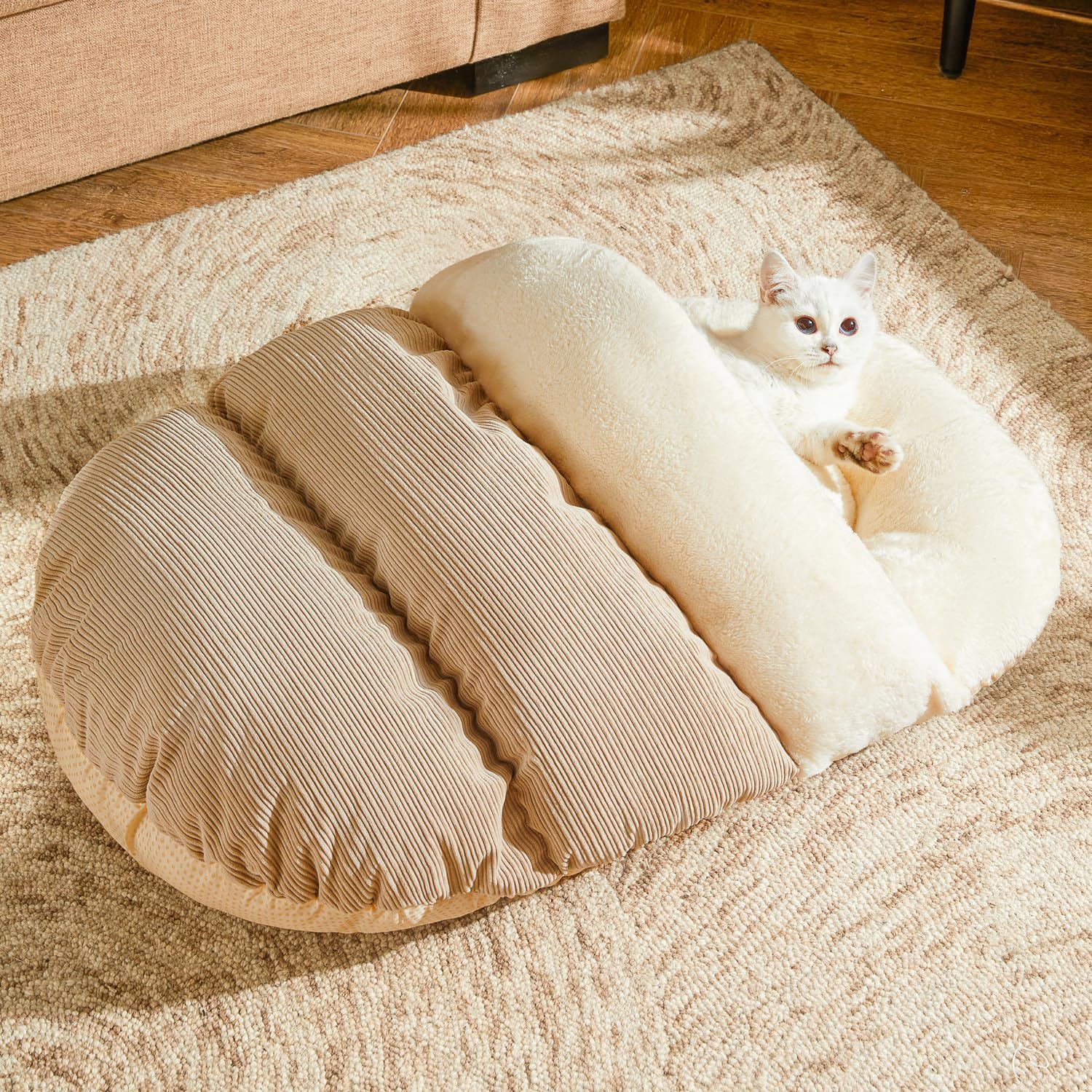 Ultra Soft Cute Plush Warm Pet Bed