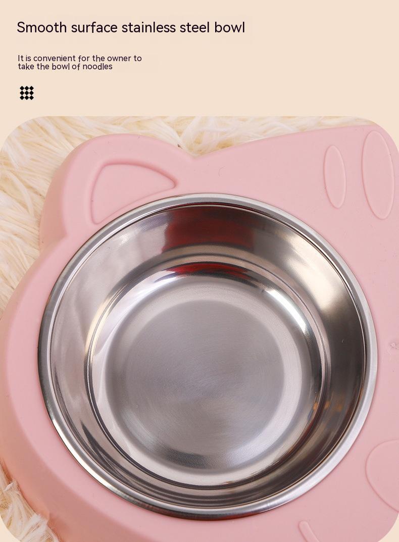 Cat Feeding Pet Rice Basin