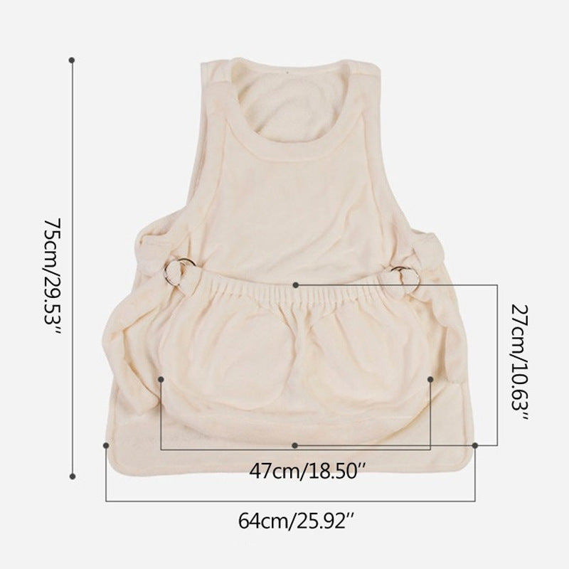 Outdoor Pet Carrier Apron