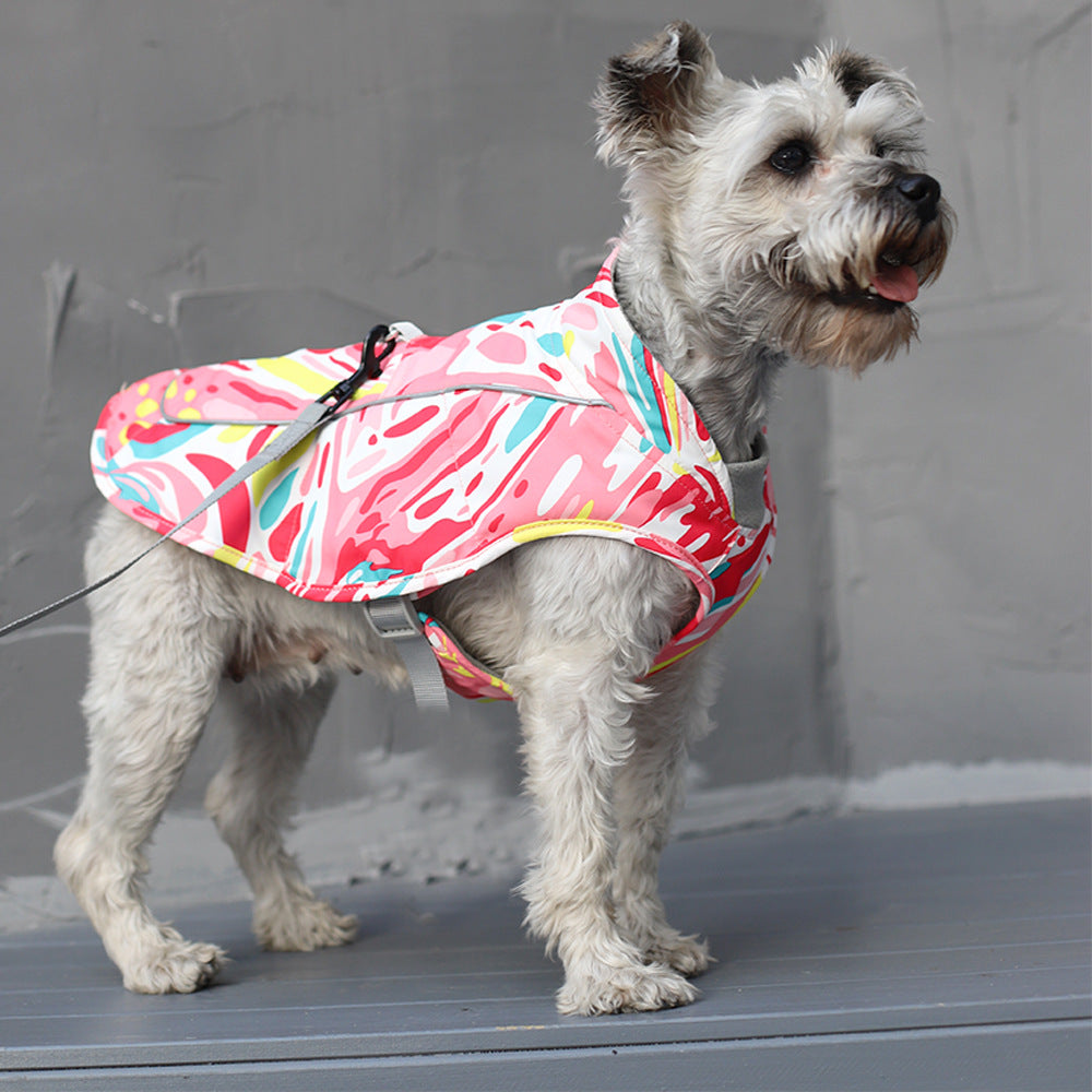 Pet Waterproof Reflective Cotton Clothes
