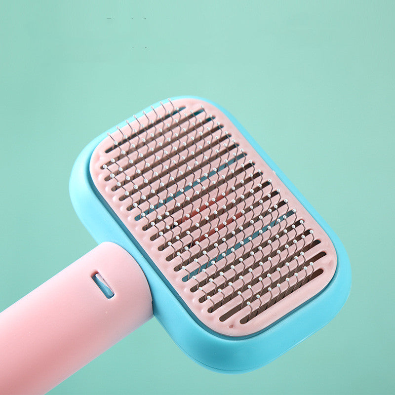 Pet Open-Knot Brush Grooming Tool