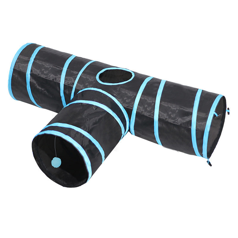 Cat Tunnel Foldable Climbing Path Toy