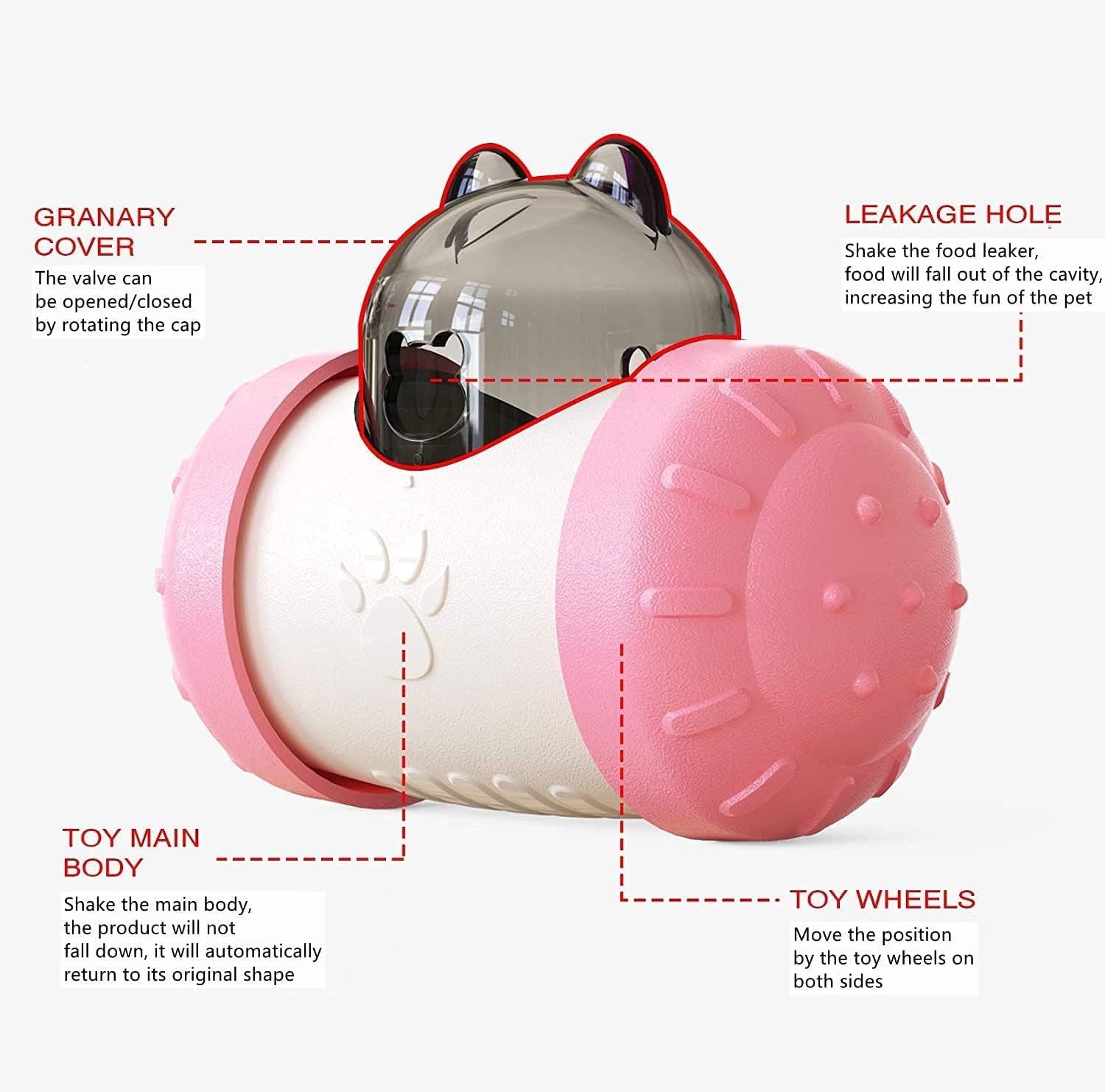 Interactive Treat Dispensing Dog Toys
