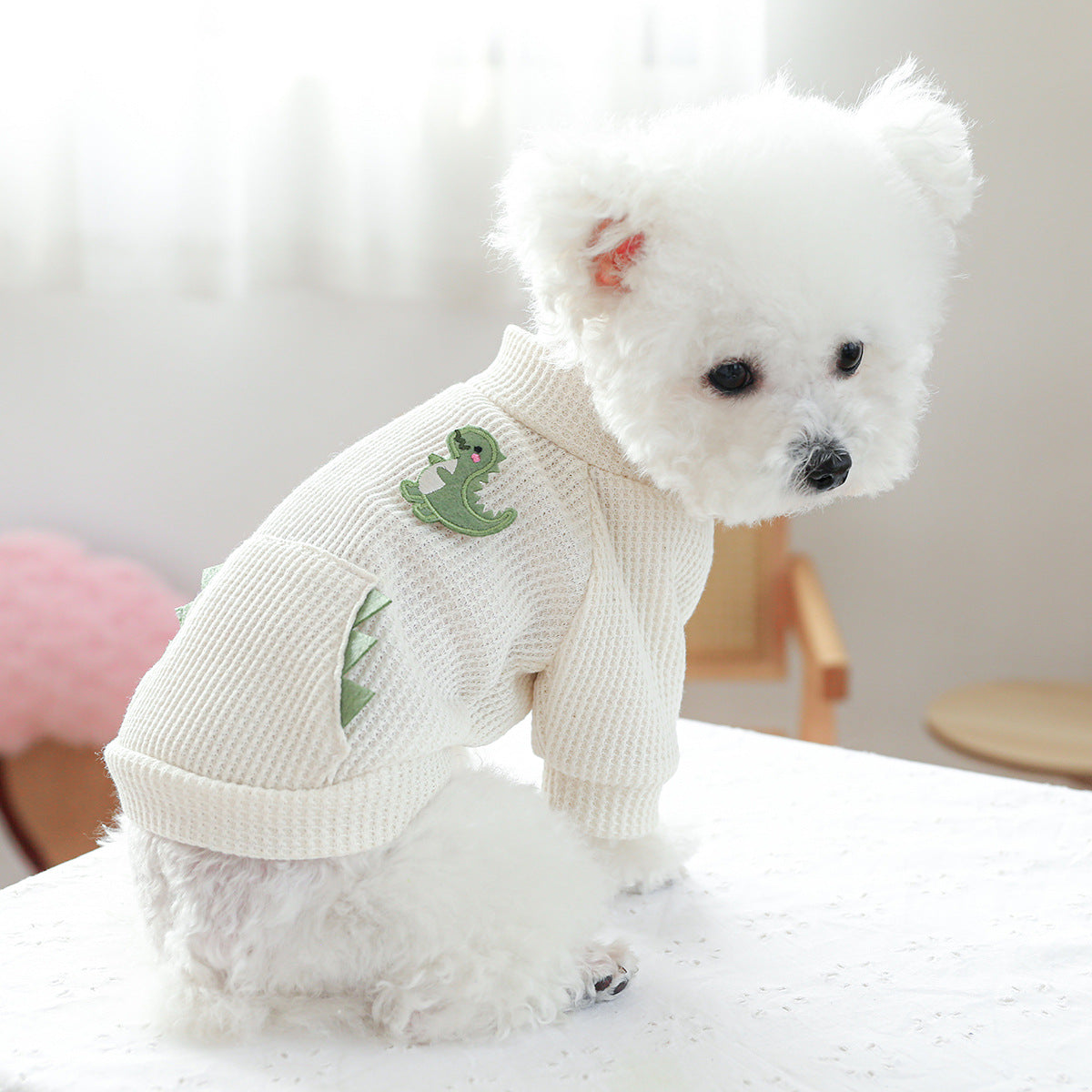 Casual Pet Round-neck Shirt