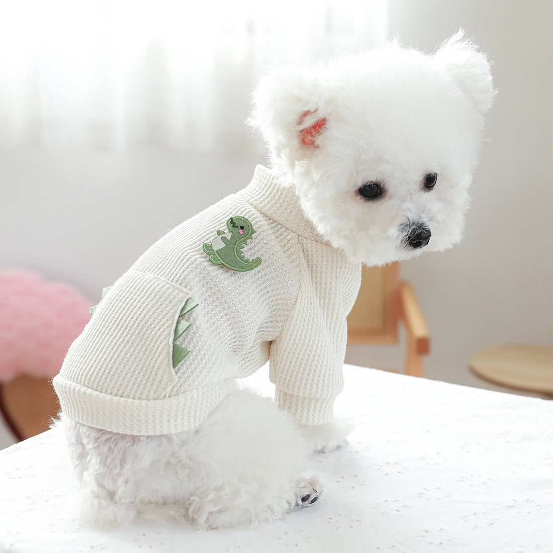 Casual Pet Round-neck Shirt
