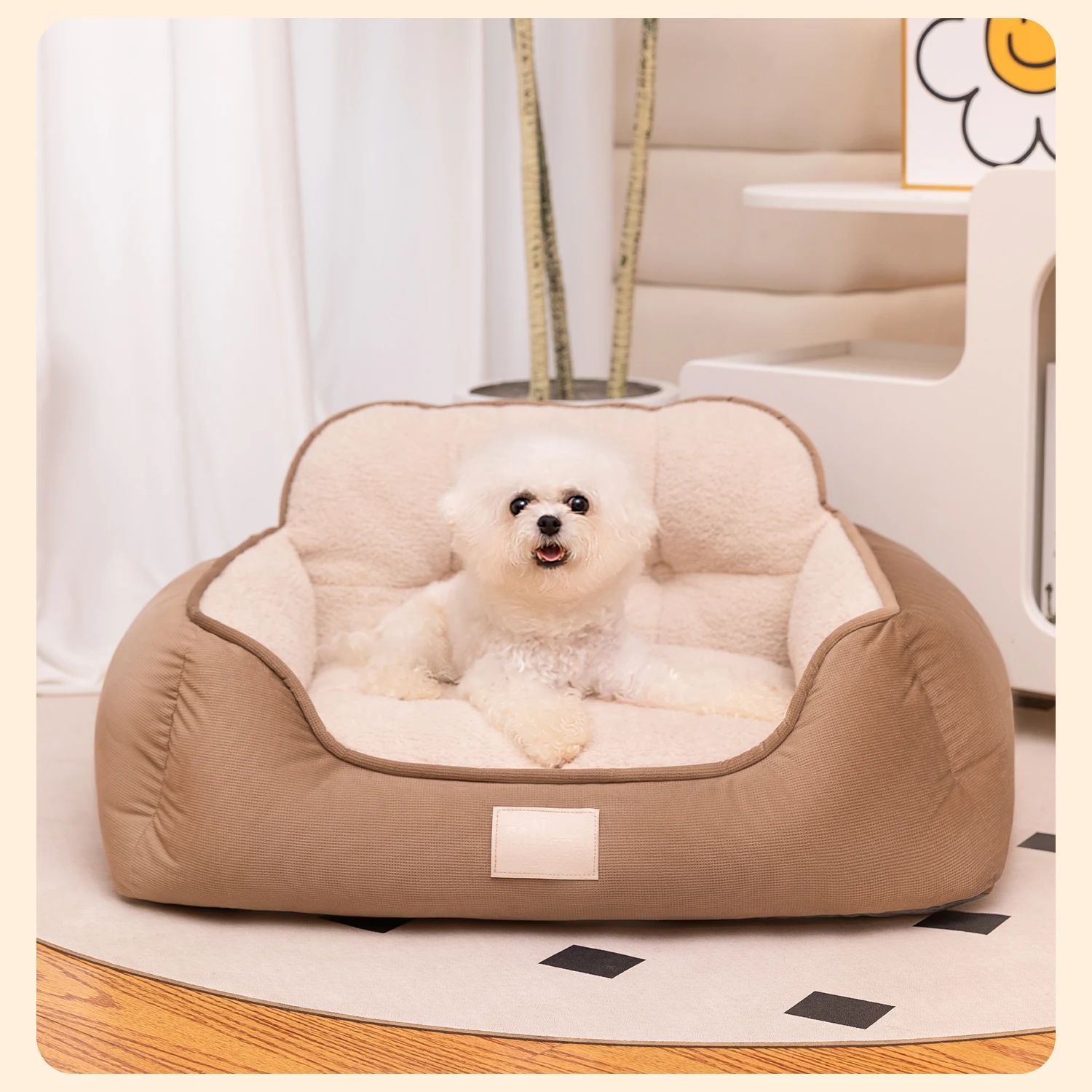Warm Washable Fluffy Pet Bed