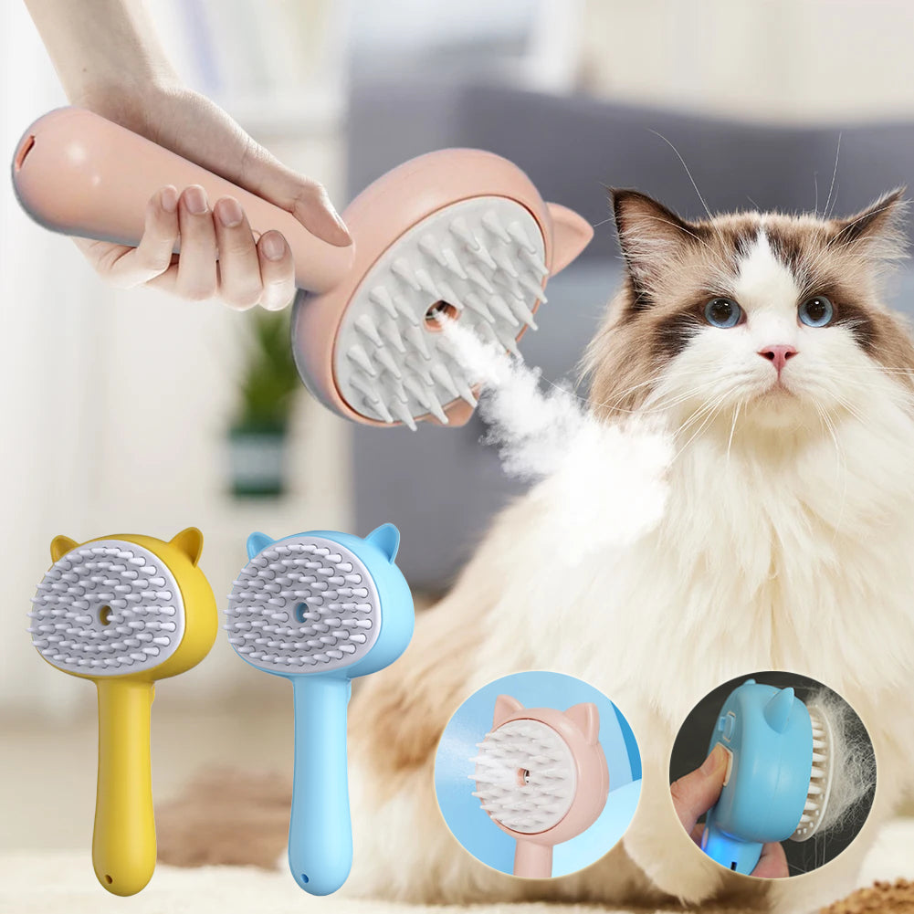 Pet Hair Cleaning Brush With Mist