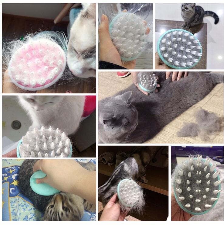 Comfortable Pet Shower Bath Brush