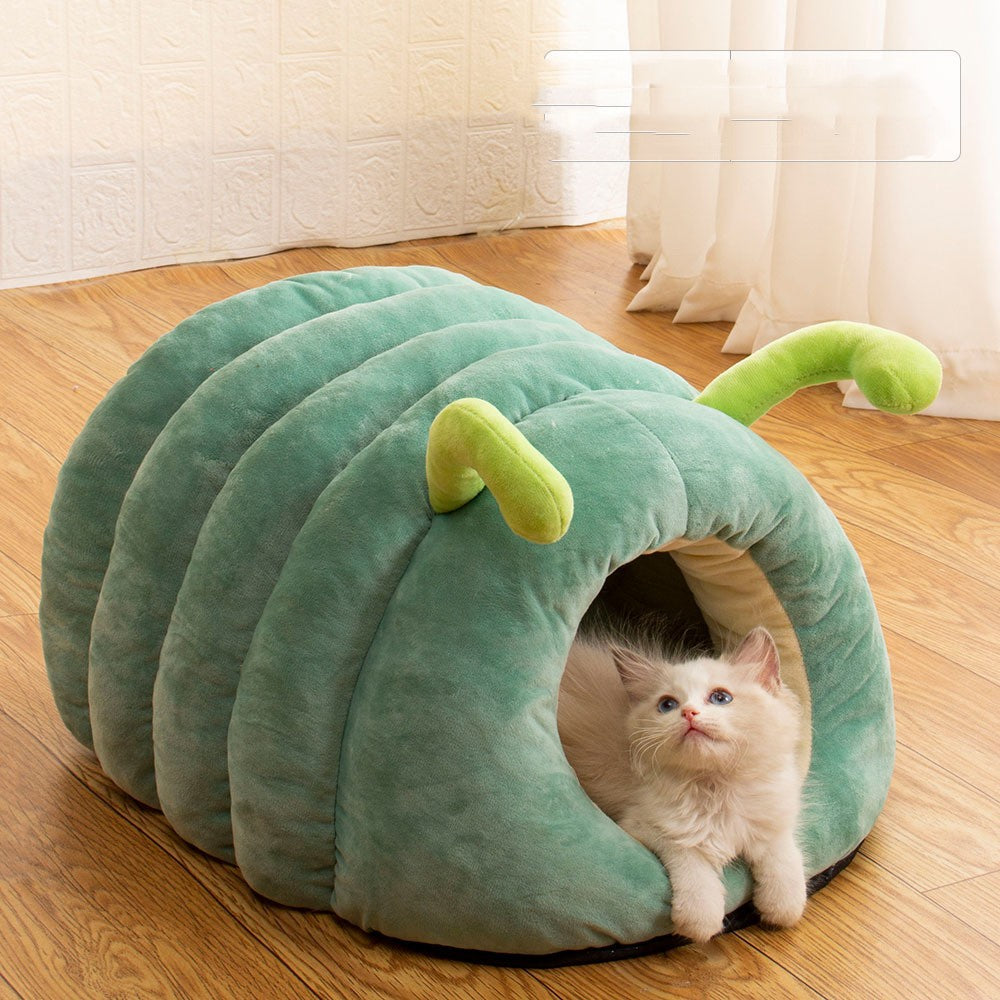 Plush Pet Winter Warm Bed