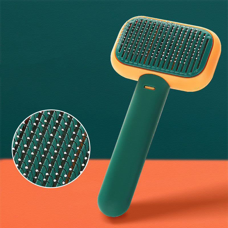 Pet Open-Knot Brush Grooming Tool