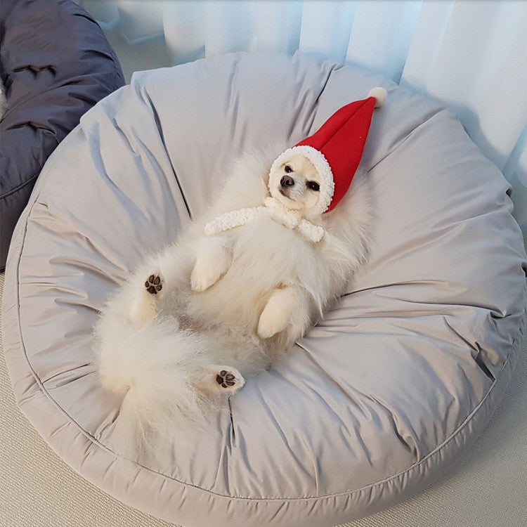 Pet Washable Large Round Bed