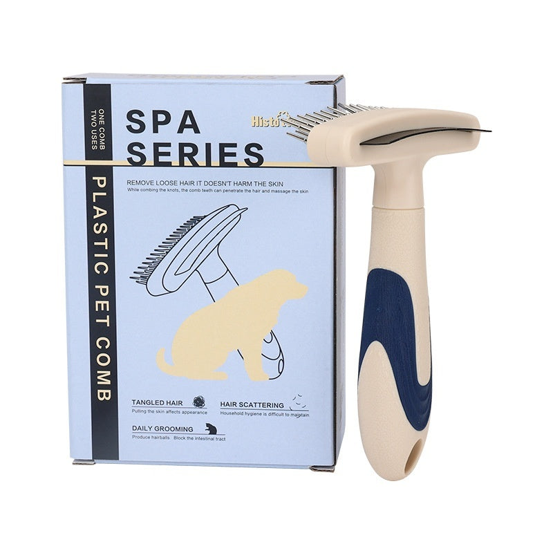 Pet Grooming Brush For Removing Loose Hair