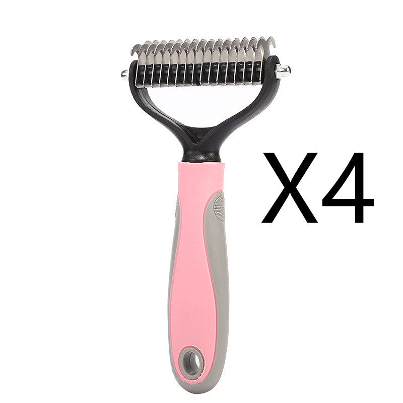 Stainless Double-sided Pet Brush
