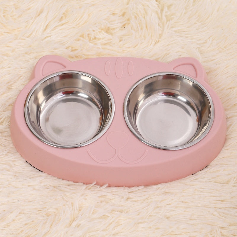 Cat Feeding Pet Rice Basin
