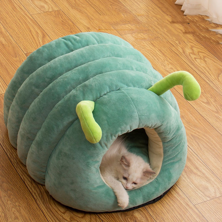 Plush Pet Winter Warm Bed