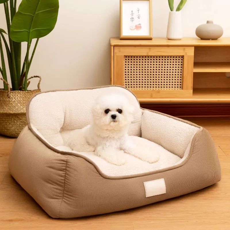 Warm Washable Fluffy Pet Bed