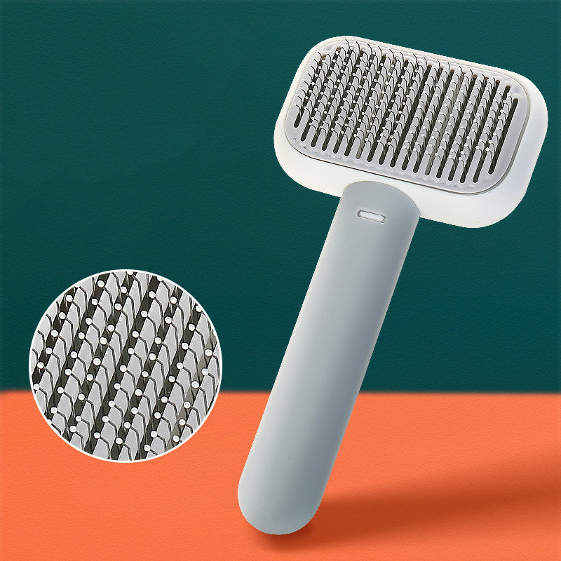 Pet Open-Knot Brush Grooming Tool