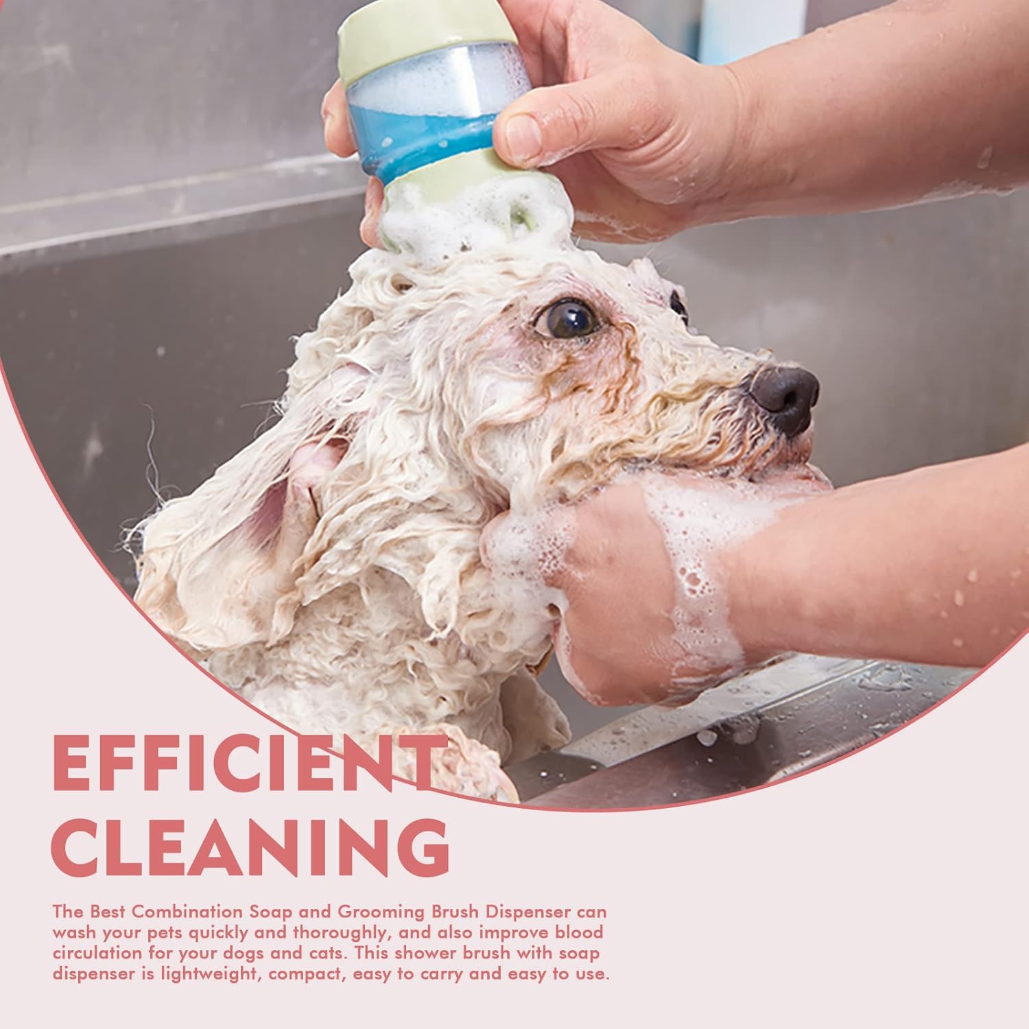 Silicone Cleaning Brush With Shampoo
