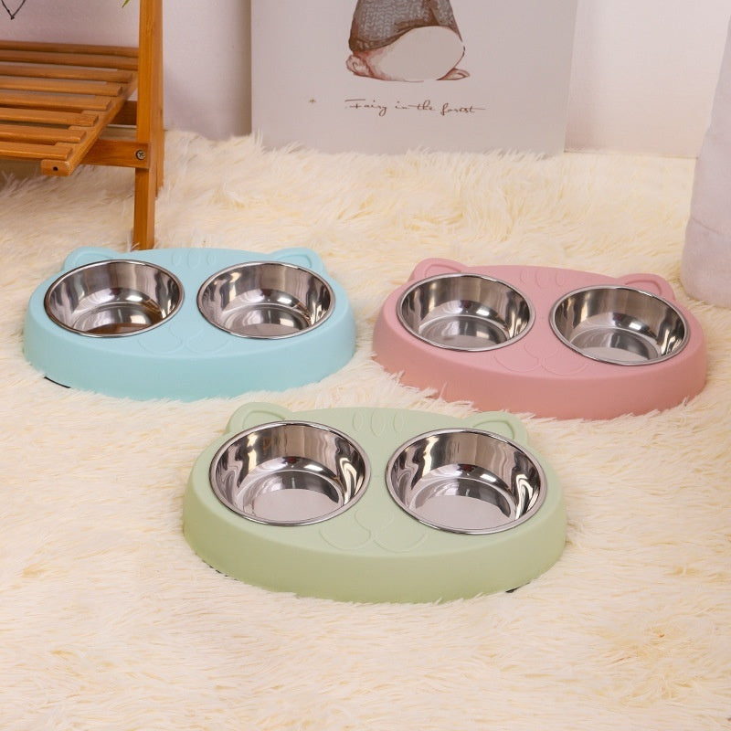 Cat Feeding Pet Rice Basin