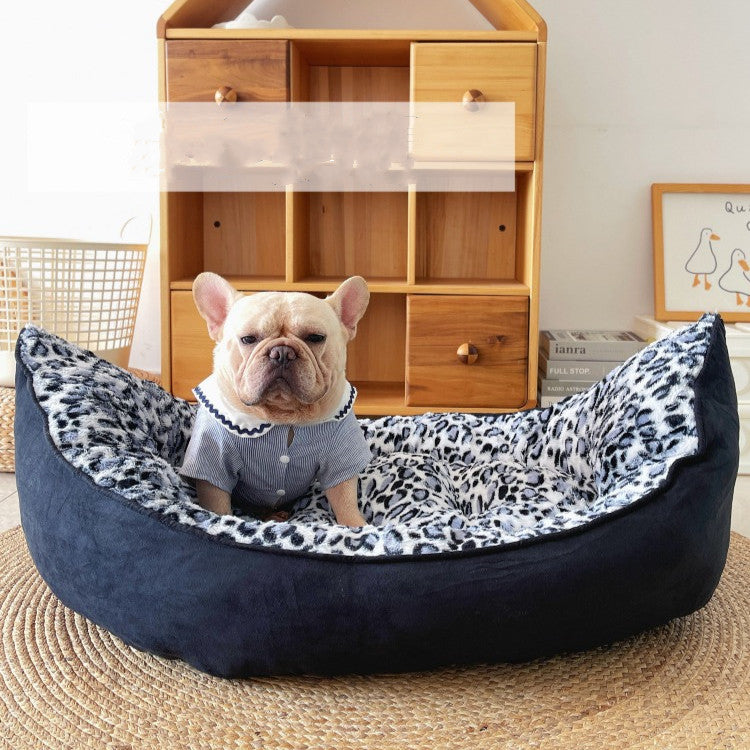 Thickened Plush Pet Bed