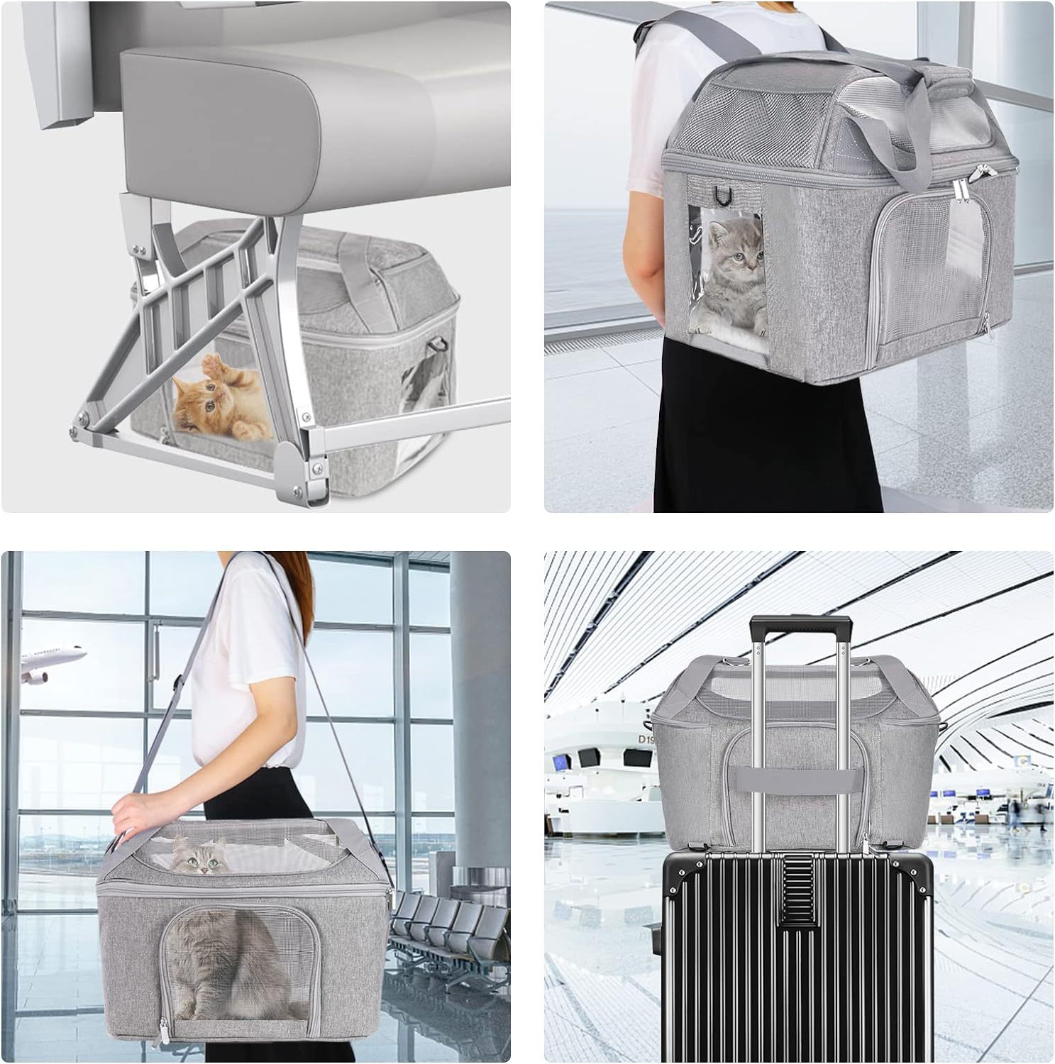 Breathable Pet Portable Carrier Bag