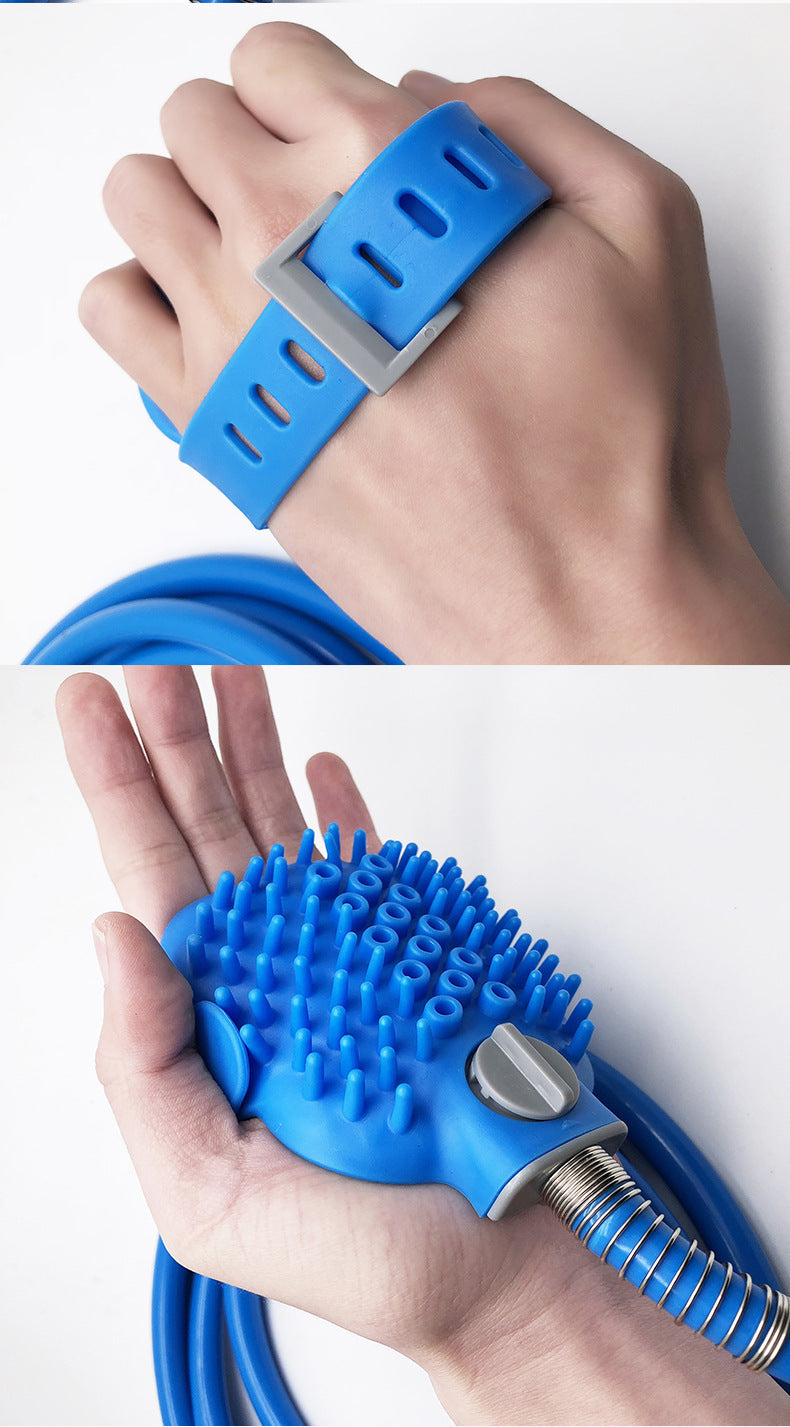 Pet Outdoor Shower Bath Shower Brush