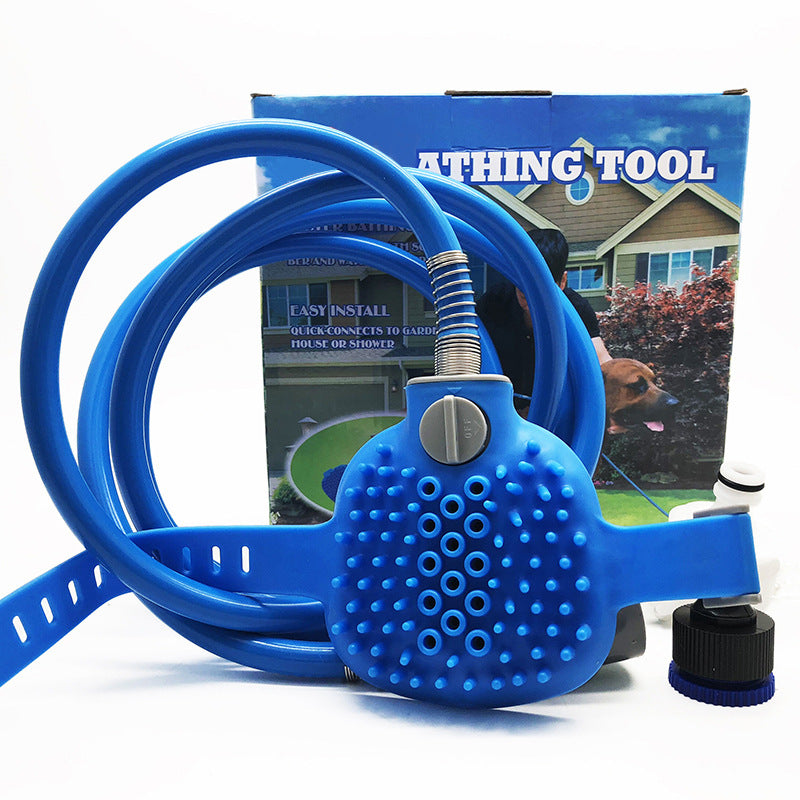 Pet Cleaning Supplies Outdoor Shower Bath Brush