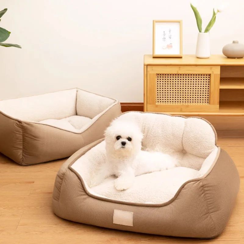 Warm Washable Fluffy Pet Bed