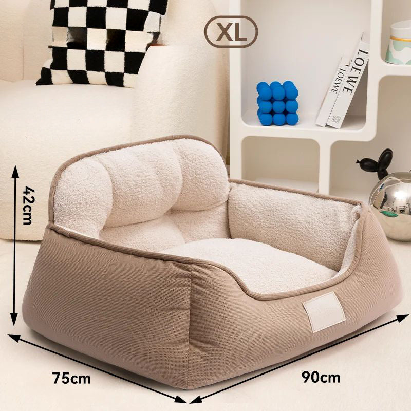 Warm Washable Fluffy Pet Bed