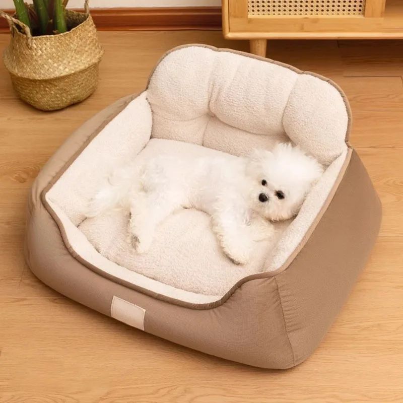 Warm Washable Fluffy Pet Bed