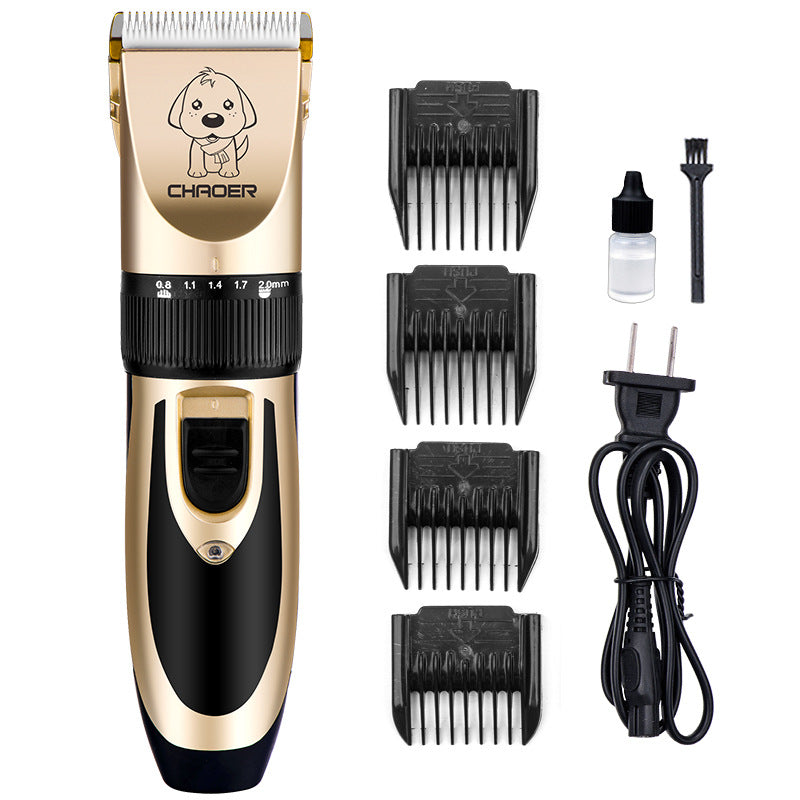 Pet Hair Trimmer With Electric Nail Clippers