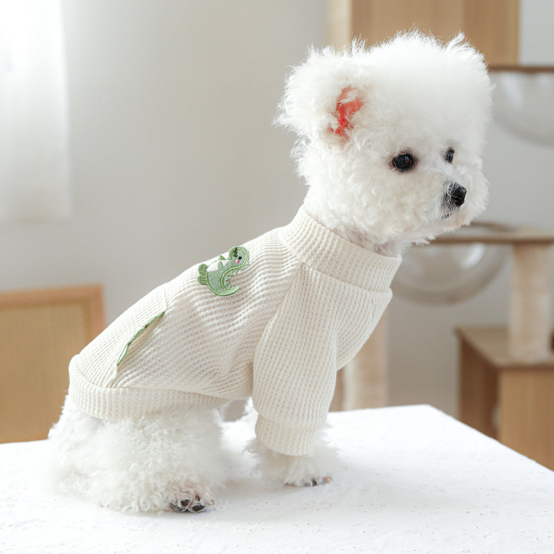 Casual Pet Round-neck Shirt