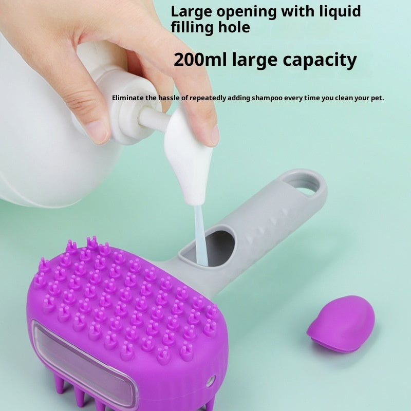 Pet Shower Brush Float Hair Cleaning