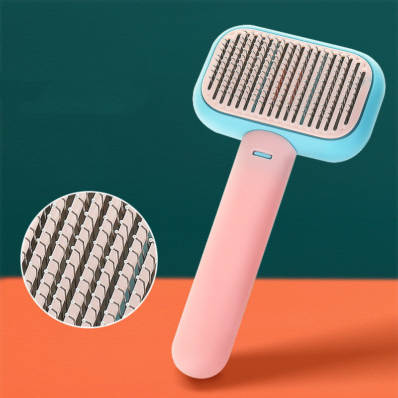 Pet Open-Knot Brush Grooming Tool