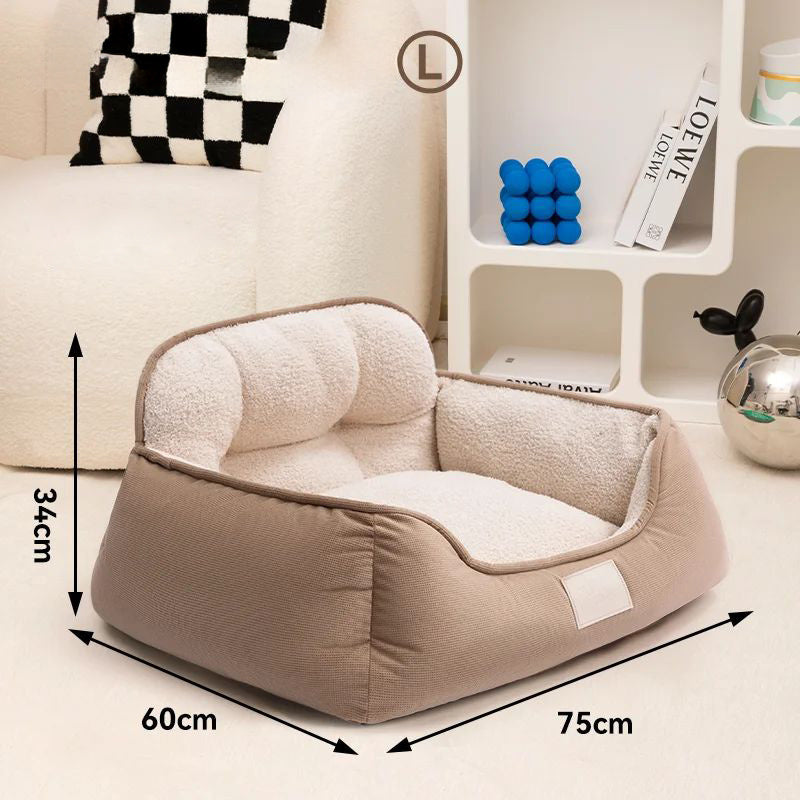 Warm Washable Fluffy Pet Bed