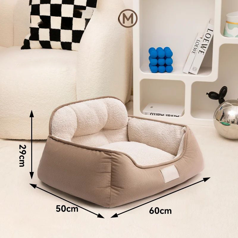 Warm Washable Fluffy Pet Bed