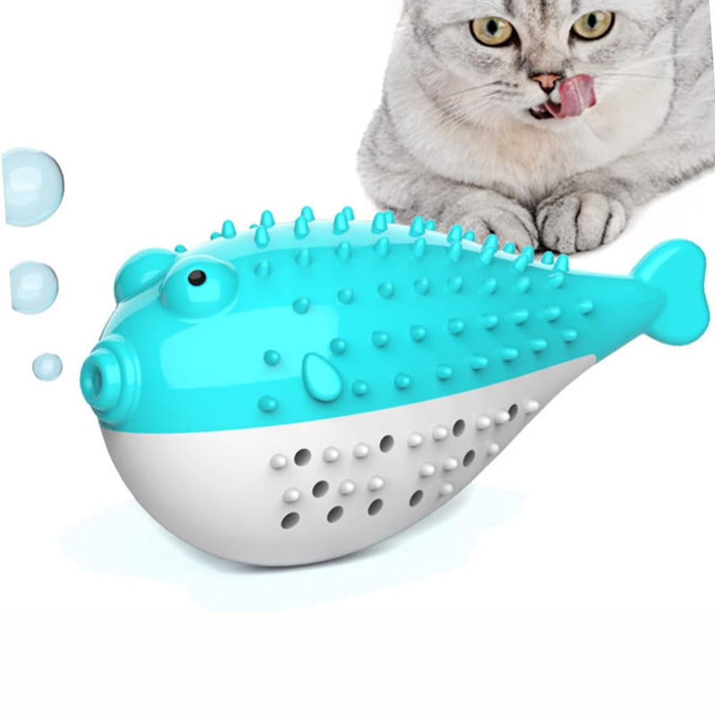 Cat Teaser Toothbrush Pet Chew Toys