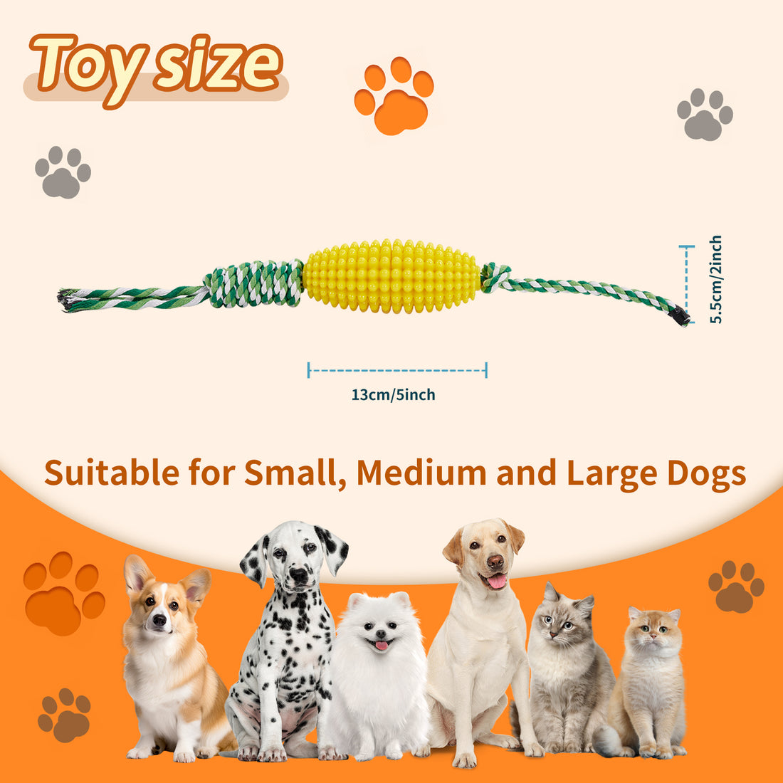 Puppy Interactive Corn Toys